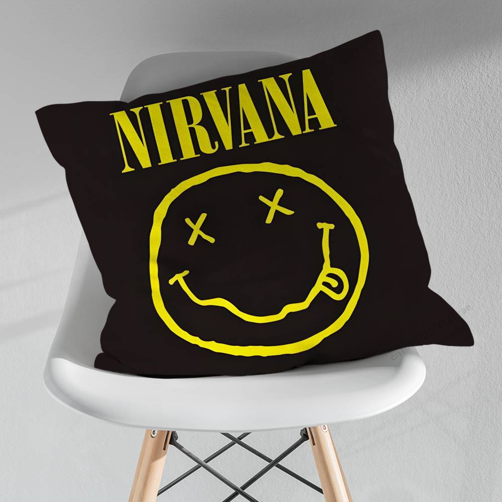 NNirvanaS Cool Pillow Over Living Room Sofa Cushion Cover Home Decoration Bedroom Room Bed Pillow Cover