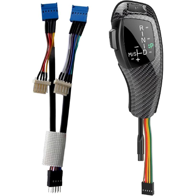 

LHD Automatic LED Gear Shift Knob retrofit kit for car Accessories BMW E90 E91 E93 E81 E82 E84 E87 E88 E89 Carbon (Carbon) Carbon