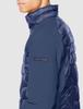 Mizuno Techfill Hybrid Training and Night Size S Jacket, Insulated, Moisture-Wicking, Water-Repellent, 32ME2535, Men's, Blue,