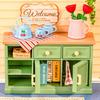ROBOTIME Rolife 3D Puzzle Sunshine Sip Veranda DIY Miniaturhaus DWS07B