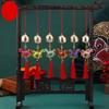 Chinese New Years Horse Ornament Car Hanging Ornament Zodiacs Horse Pendant Charm with Tassels Car Interior Decors