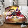 Cartoon Cartoon Detective Conan Printed Blanket, Fashionable Soft Warm Flannel Blanket, Bed Sofa Outdoor Travel Picnic Blanket