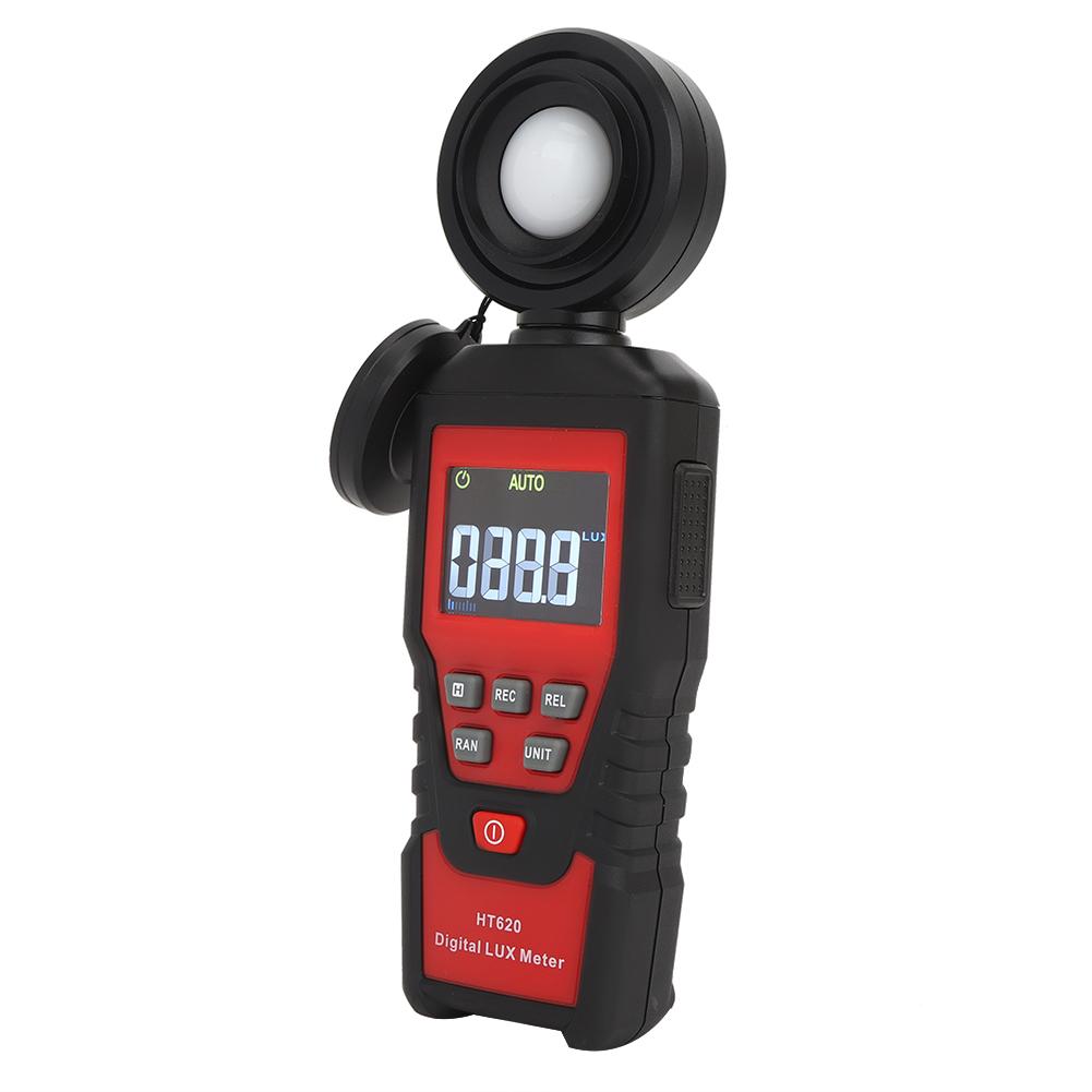 Luxmetru digital HT620, instrument de testare a iluminometrului, cu precizie ridicată, portabil