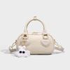 Bag New Summer Women's Bag Portable Bowling Bag Premium Sense Niche Boston Pillow