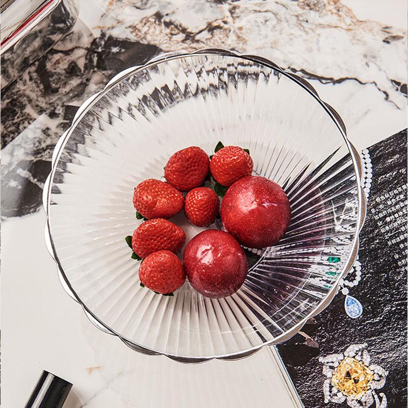 Light Luxury Plastic Fruit/Snack Tray