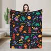 S-Sesames Streets Tango Elmo & Grover Blanket Soft Fluffy Plush Throw Blanket For Child Living Room Flannel Bedspread Bed Cover