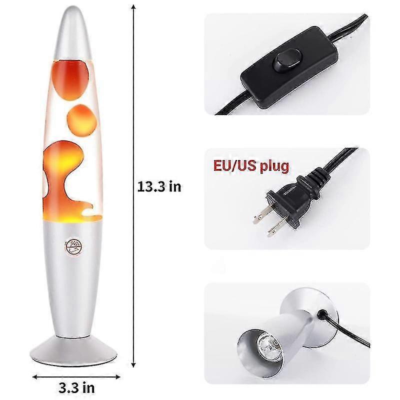 Large Lava Lamp Beautiful Liquid Motion With Wax That Flows Like Night Light Water Entertaining For Adults Teens Kids