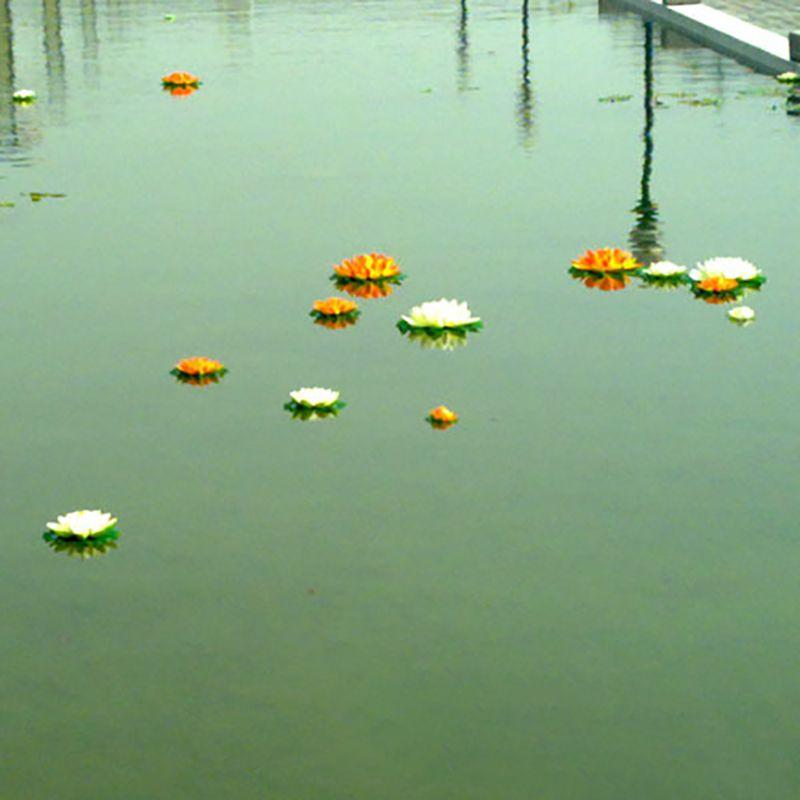 Colorful Artificial Lotus Flower Water Lily Perfect For Fish Tank Decoration