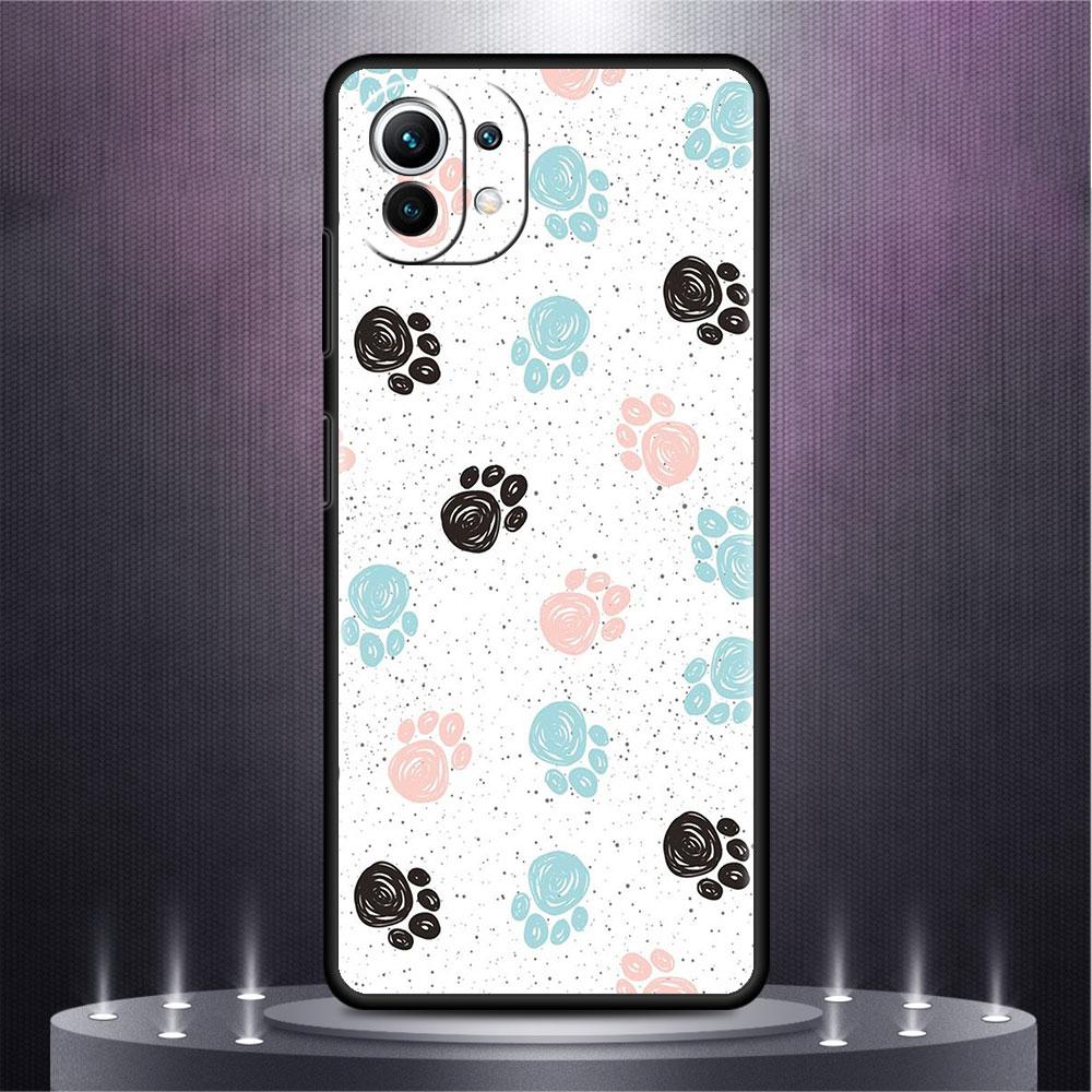 Schwarze Hülle für Xiaomi Mi Poco X3 NFC M4 F3 C40 11 11T 10T Pro 12 9T 9 10 Lite TPU Handyhülle LOVE Herz