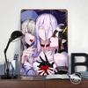 Kumoko Shiraori Anime Metal Poster Customized Wall Art Retro Vintage Tinplate Signs for Gamer Room Decoration At Home Desk Decor