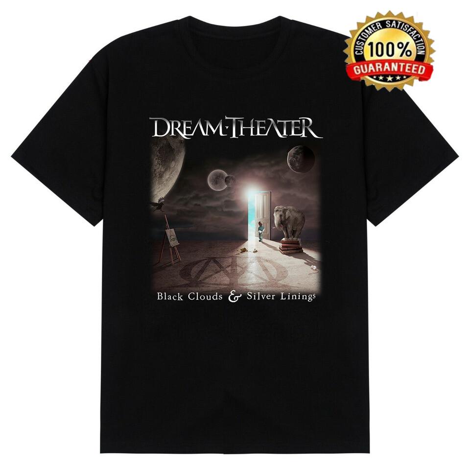 

Black Clouds And Silver Linings Dream Theater039;s T shirt S-234XL Unisex T-Shirt XL
