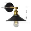European Retro Decorative Wall Lamp for Hallways and Corridors - Iron Art Industrial Style Mirror Front Cafe Lighting