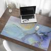 Decorative Desk Mat for Work and Study Abstract Watercolor 120X60 Cm