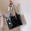 Chain Underarm Bag Fashion Shoulder Bag Niche Versatile Tote Bag Retro Pu Large Capacity Underarm Bag