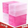 JINGRUIXIANG Clear Stackable Drawer Shoe Box