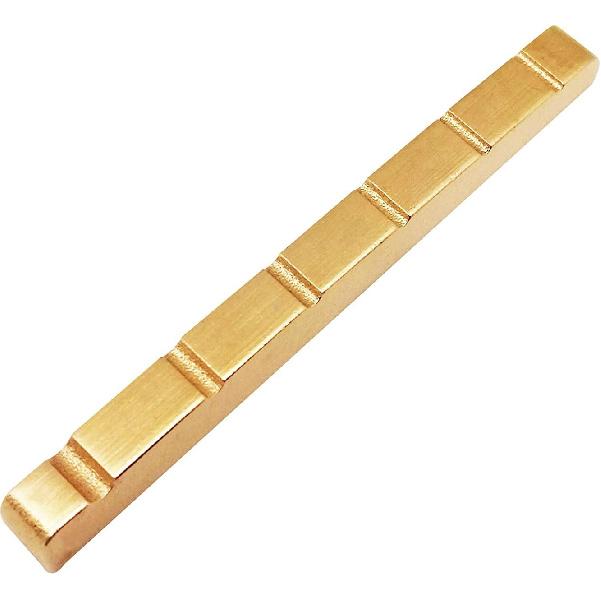 Guyker 43mm Guitar Nut Pre-Slotted – Brass Nuts Replacement for Strat ST TL Style Electric Guitar