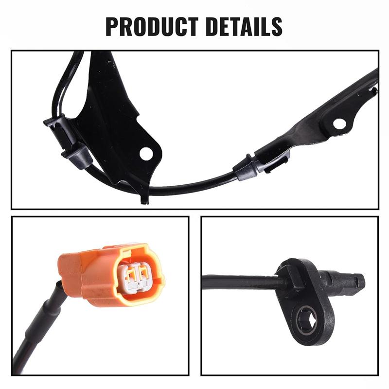 57455-Sdc-013 Front Left Abs Wheel Speed Sensor For Honda Accord 2003-2007 Acura Tsx 2004-2008