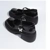 Summer 2025 Retro British Mary Jane Heels: Versatile Women's Soft Sole Leather Strap Shoes