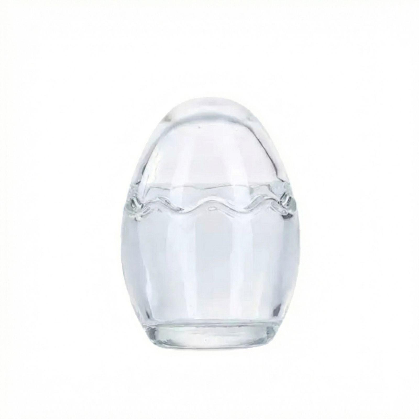 

Egg-shaped Creative Glass Bottle Glass Bottle One Size
