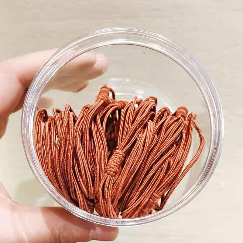 Korean Style 20-Pack Hair Bands: Chic Ponytail Accessories for Trendy Hairstyles