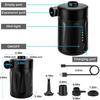 Portable Electric Outdoor Inflatable Pump With 5200mAh Battery Portable Air Mattress Pump Rechargeable Mini Inflator Air Pump for Inflatables Pool