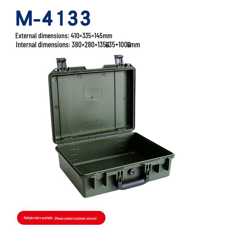 Mushan Military Green Heavy-Duty Equipment Case