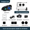 Q282X Motorcycle Bluetooth Helmet with 1080P HD Camera and Intercom System