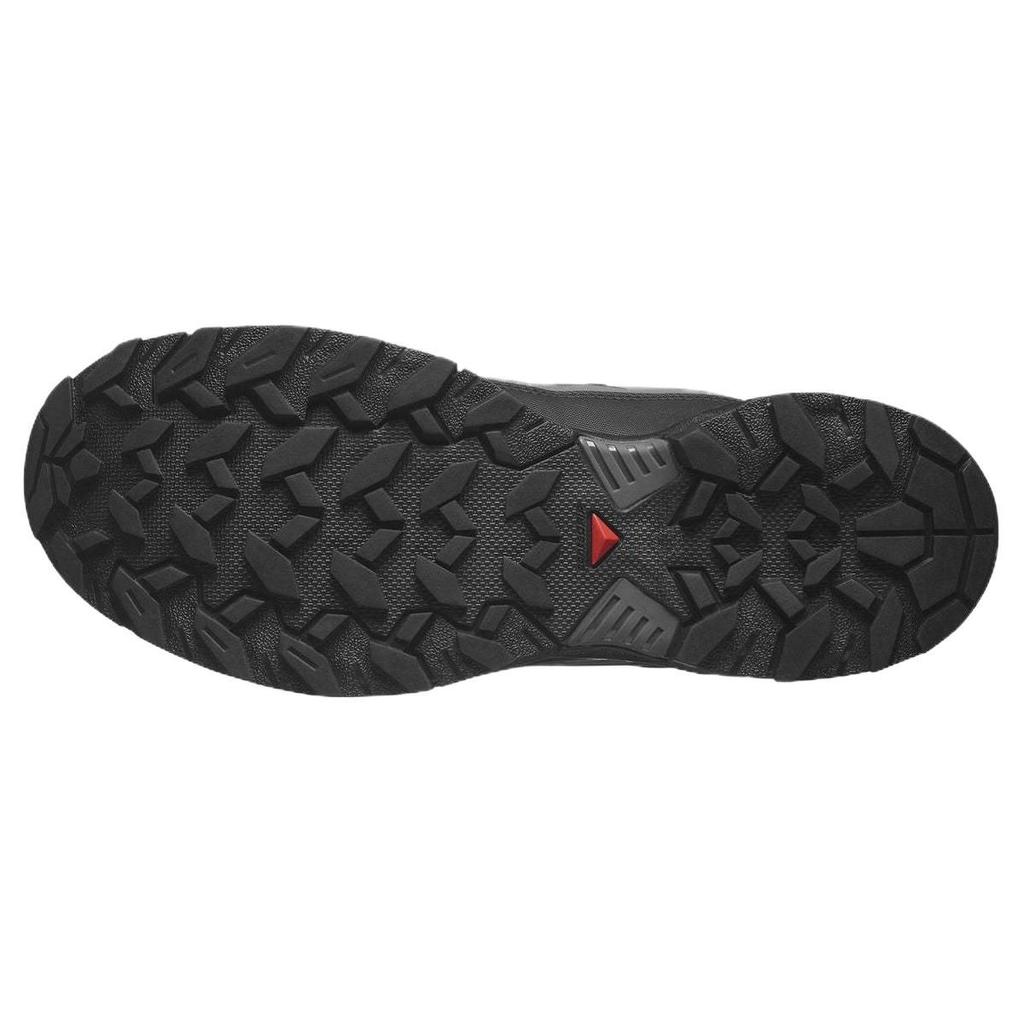 SALOMON X Ultra 360 Round Toe Non-Slip Low-Top Hiking Shoes Men Hiking Shoes Gray Black 474483