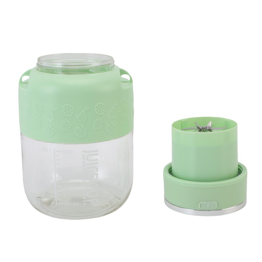 800ml Portable Juicer Cup Rechargeable Detachable Electric Juicer Blender for Office Gym Home