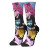 K-POP Demon Hunter Socks Novelty Happy Funny Men's Socks Huntrix Girlgroup Harajuku Style Casual Fashion Anime Women's Socks