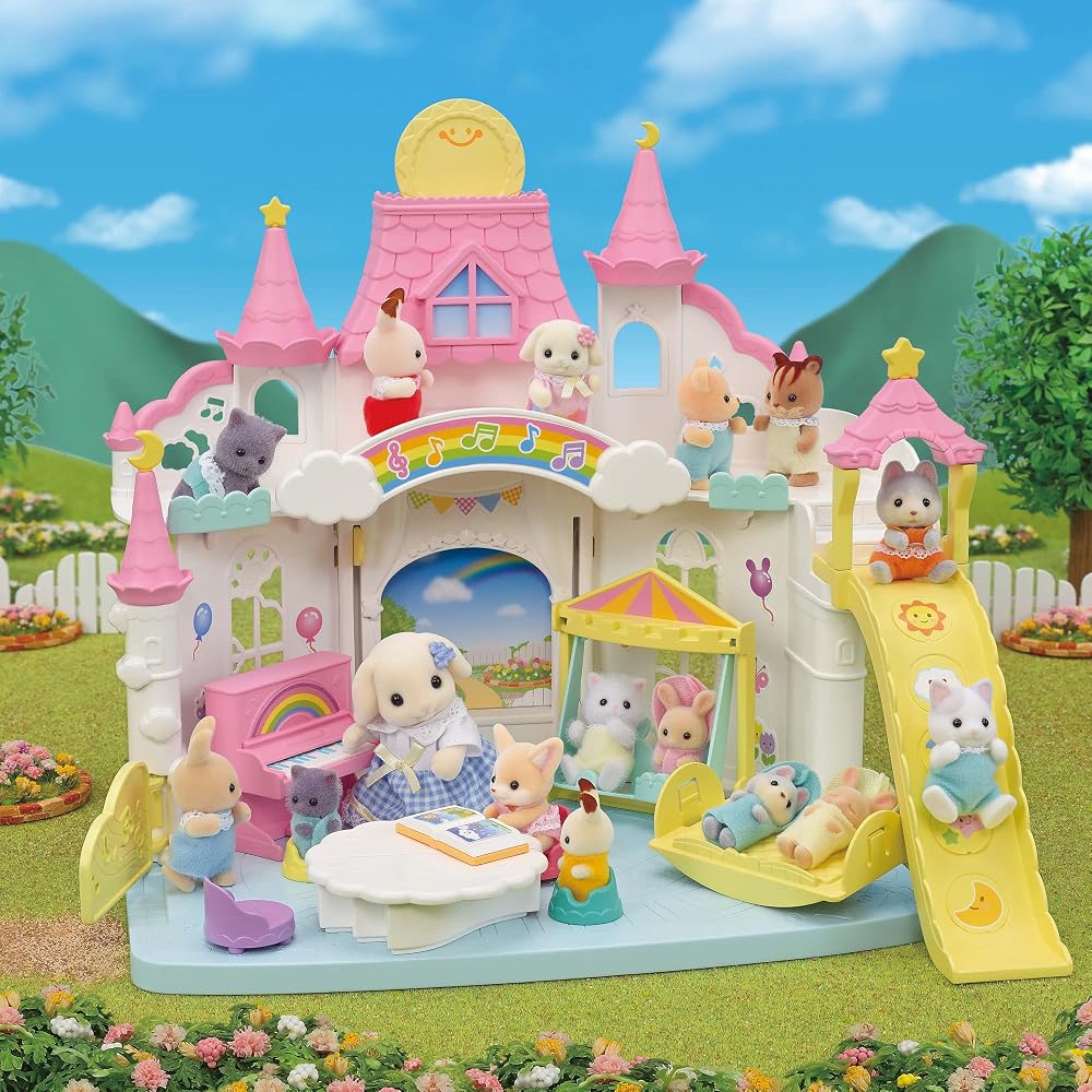EPOCH Sylvanian Families Everyone's Sunshine Kindergarten Dollhouse Toy S-68