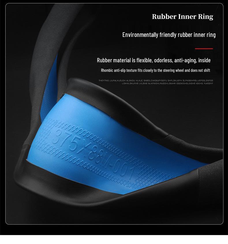 Applicable Ideal ONE L7 L8 L9 Universal Ultra-thin Suede Steering Wheel Cover - Four Seasons