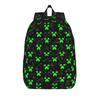 Creepers Big Face Videogame  Casual Backpack Sports Student Work Daypack for Men Women Laptop Computer Canvas Bags