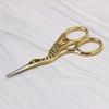 Classic Stork Nail Art Crane Embroidery Cutters Scissors Shears Tailor Scissors Sewing Tool