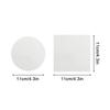 Disposable Premium Hamburger Patty Separation Pads 11Cm Round Square Hamburger Food Pads Paper Non-Stick Oil Paper Baking Paper