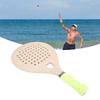 Beach Tennis Paddle Lightweight Wooden Beach Tennis Racket Better Control Anti Slip