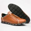 Mode 2024 Freizeitschuhe Herren Mode PU-Lederschuhe für Herren Sommer Herren Flache Schuhe Sneaker Herren Dropshipping Übergröße 38-48