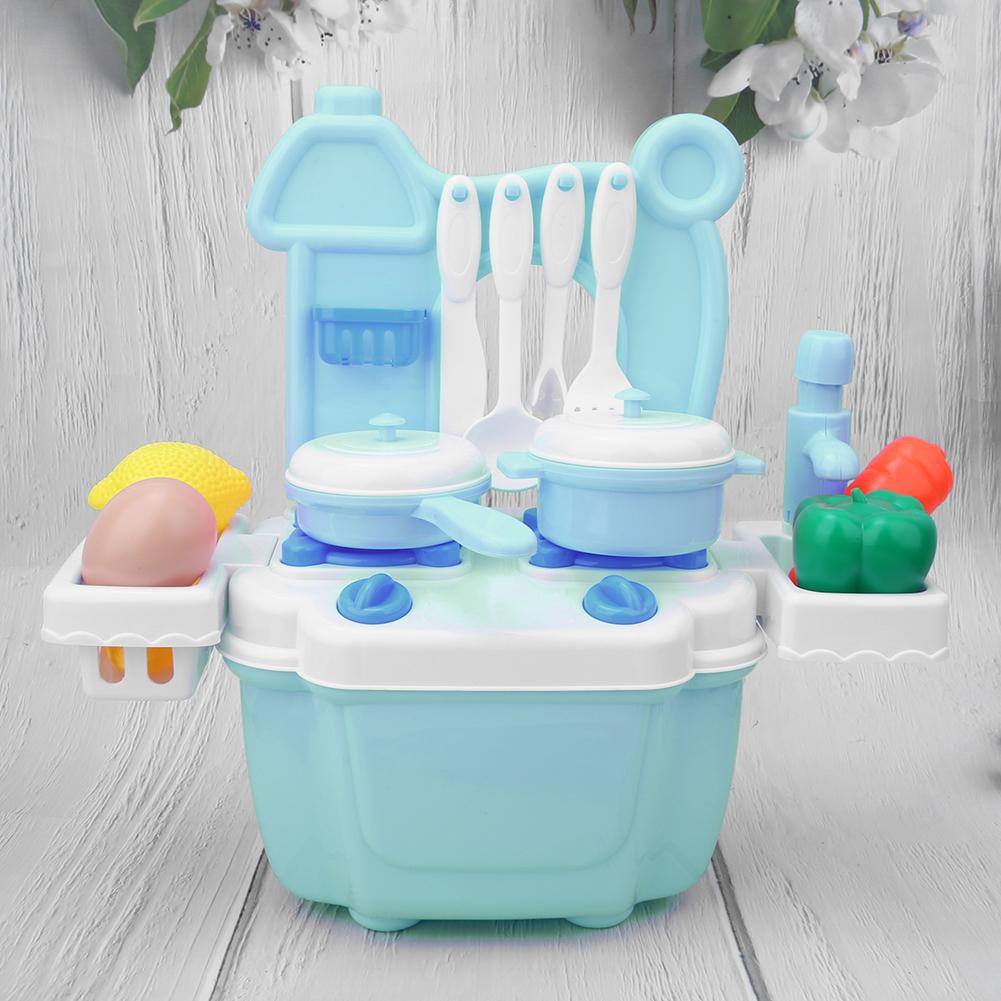 Kitchenware Kitchen Cooking Simulation Cookware   Toy Kid Educational Toys Set