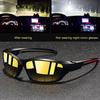 Fashion Vintage Sports Driving Fishing Unisex Night Vision Glasses Reduce Visual FatigueAnti-Glare Anti Reflective UV400 Eyewear