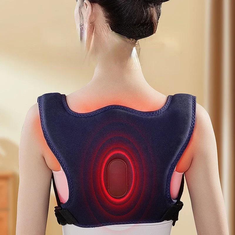 Back Hump Corrector, High-frequency Vibration Male And Female Adult Posture Strap,posture Correction Scoliosis Massage Back Belt