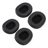 2 Pair Headphone Ear Pads Comfortable Protein Leather Replacement for ATH M50 ATH M50X ATH M40X ATH M30X ATH M20X