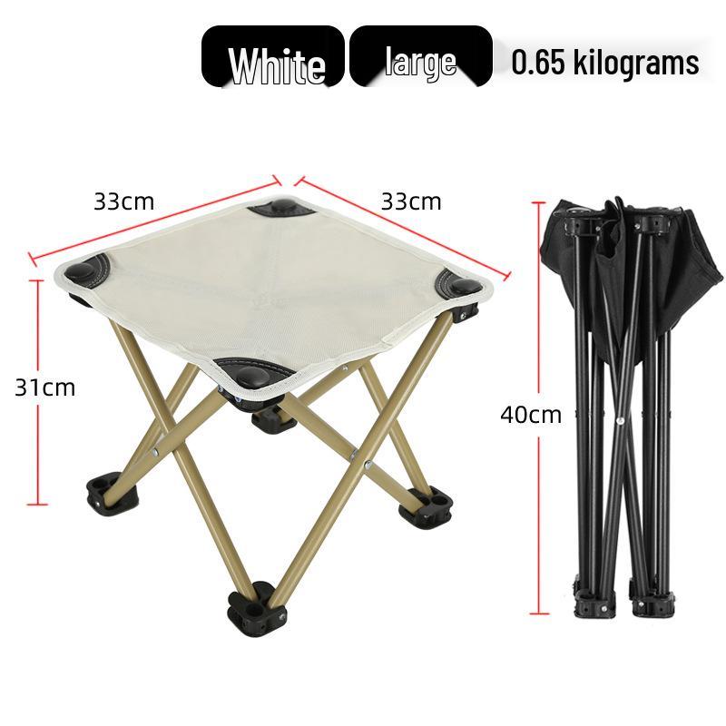 Portable Outdoor Folding Chair for Fishing, Camping, BBQ, Home Use, Kids, and Art Sketching