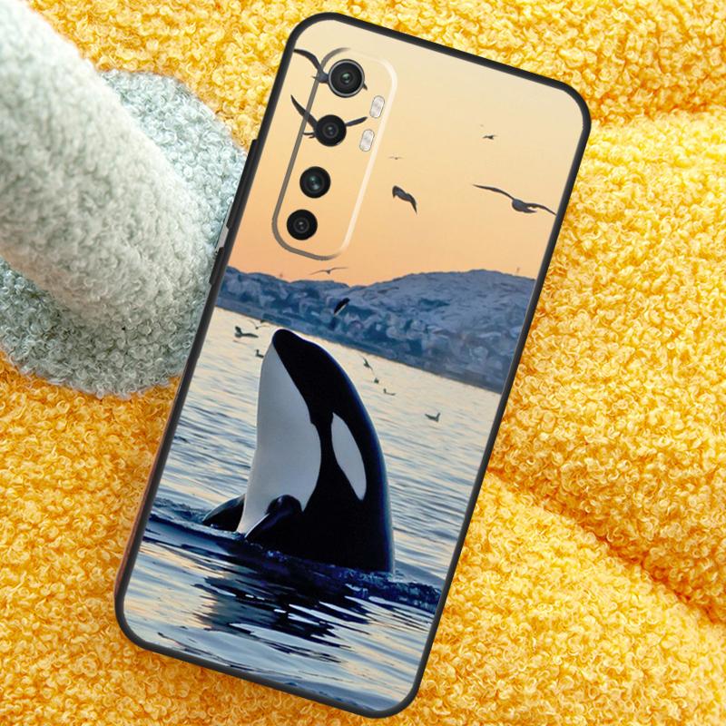 Killer Whale Orca Case For Xiaomi 15 14 Ultra 13T 14T 15T 17 Pro Max Cover For POCO X7 F8 Pro X3 X5 X6 F5 F6 F7