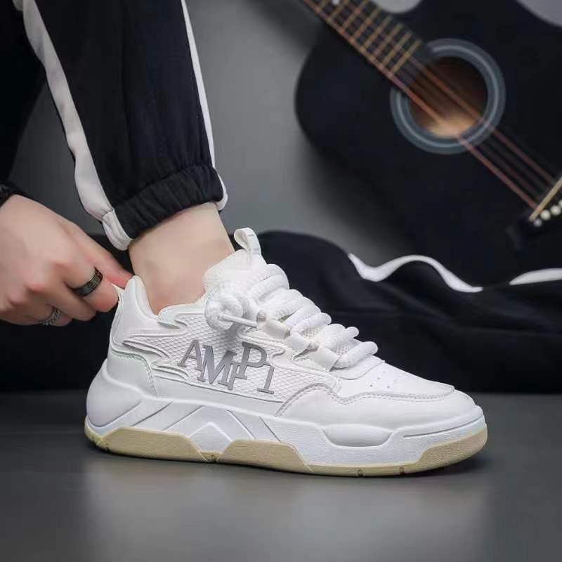

2025 new men s shoes new casual versatile sports leisure, board shoes popular trendy shoes C280 39 білий