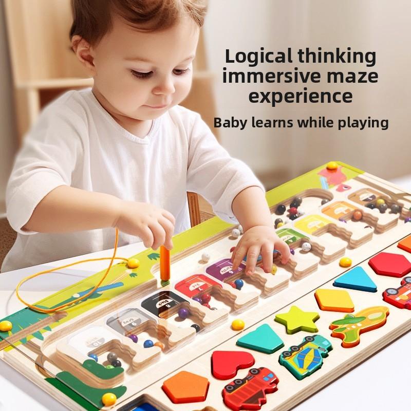 Magnetic Educational Wooden Toy For Kids Number Recognition And Gift Learning