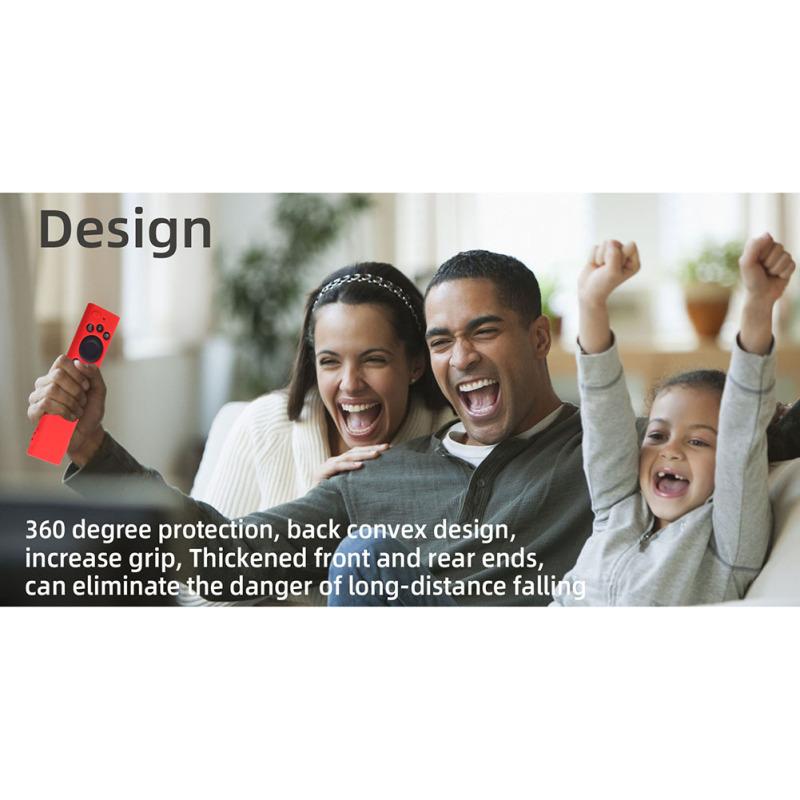 Smart TV Fernbedienung Fall Silikon Anti-Rutsch-Abdeckung kompatibel für 2022 Samsung Tm2280ecobn59