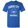 Kansas City Klassischer Baseballbogen - Heimat-Sportteam Unisex T-Shirt