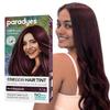 Paradyes Rich Burgundy Timeless Hair Tint, Permanent Crème Hair Colour for Natural-Looking Results, Complete Grey Coverage, Formula Free from PPD,