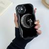 Ae97 Space Moon Astronaut Black Art Protective Phone Cases for Xiaomi PocoX5 F6 Redmi Note 13 12 11 Pro 13C 12C A3 Huawei Honor 90 Wave TPU Back Cover
