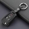 Carbon Fiber Silicone Key Cover for Buick Excelle 15T/18T & Chevrolet Folding Key